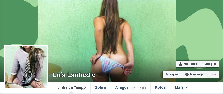 Lais Lanfredie, eccentrica batterista di Sampa che ama mettersi in mostra su Facebook
